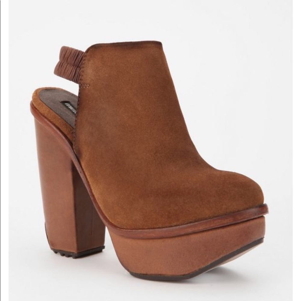 Miista platform mule/bootie